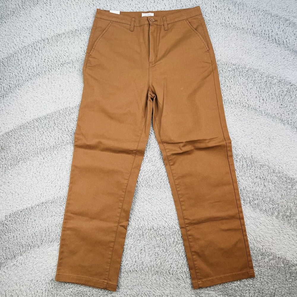 Brixton Straight Leg Pants in Brown/Tan
